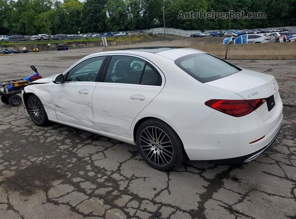 W1KAF4HB7RR229760 2024 MERCEDES-BENZ C White Задня ліва чверть