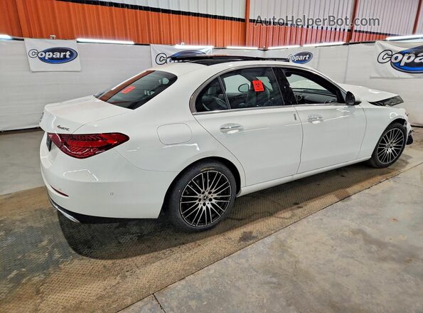 W1KAF4HB7TR346357 2026 MERCEDES-BENZ C Белый Задняя правая четверть