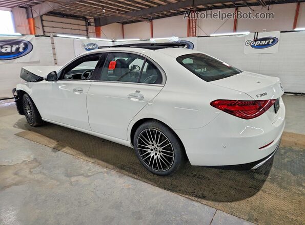W1KAF4HB7TR346357 2026 MERCEDES-BENZ C Белый Задняя левая четверть