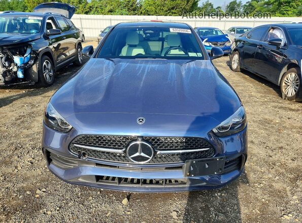 W1KAF4HB8RR190709 2024 MERCEDES-BENZ C Blue Front view