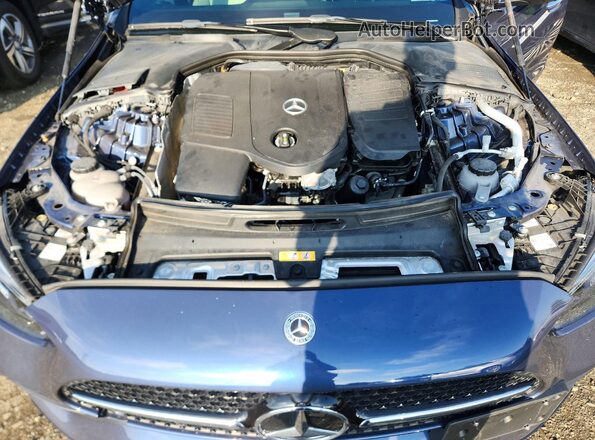 W1KAF4HB8RR190709 2024 MERCEDES-BENZ C Blue Rear interior view