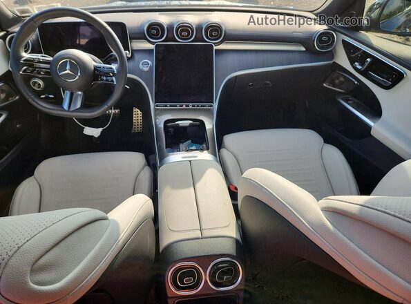 W1KAF4HB8RR190709 2024 MERCEDES-BENZ C Blue Dashboard view