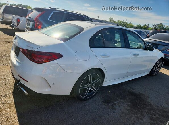 W1KAF4HB8RR221716 2024 MERCEDES-BENZ C White Trasero derecho