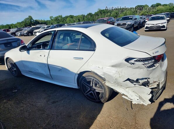 W1KAF4HB8RR221716 2024 MERCEDES-BENZ C White Trasero izquierdo