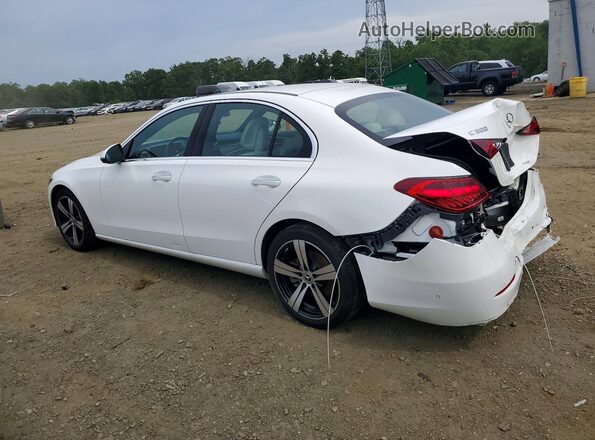 W1KAF4HB8SR241860 2025 MERCEDES-BENZ C White Задня ліва чверть