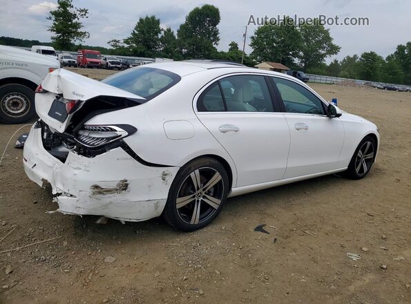 W1KAF4HB8SR241860 2025 MERCEDES-BENZ C White Задня права чверть