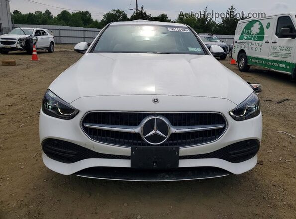 W1KAF4HB8SR241860 2025 MERCEDES-BENZ C White Вид спереду