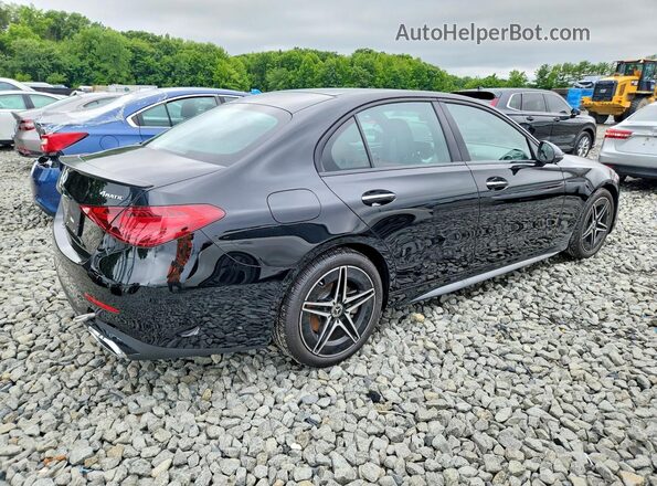 W1KAF4HB9RR186779 2024 MERCEDES-BENZ C Black Задня права чверть