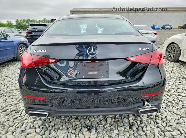 W1KAF4HB9RR186779 2024 MERCEDES-BENZ C Black Вид ззаду