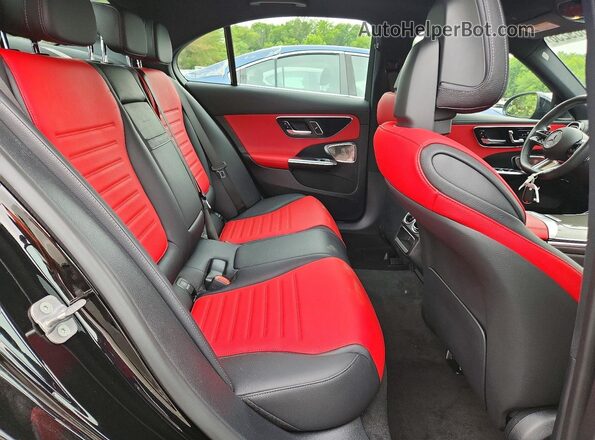 W1KAF4HB9RR186779 2024 MERCEDES-BENZ C Black Вид задніх сидінь