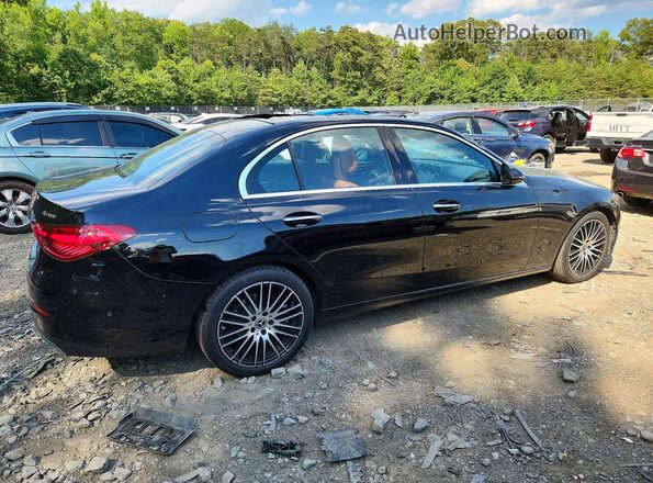 W1KAF4HB9RR233437 2024 MERCEDES-BENZ C Черный Задняя правая четверть