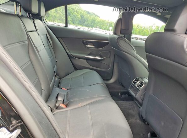 W1KAF4HB9SR266072 2025 MERCEDES-BENZ C Black Vista de los asientos traseros