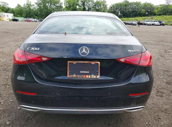 W1KAF4HB9SR266072 2025 MERCEDES-BENZ C Black Vista trasera