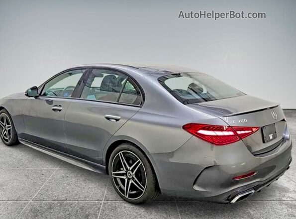 W1KAF4HBXNR019860 2022 MERCEDES-BENZ C Gray Հետևի աջ