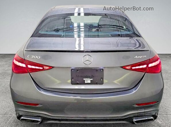 W1KAF4HBXNR019860 2022 MERCEDES-BENZ C Gray Սալոնի 360 աստիճան տեսք