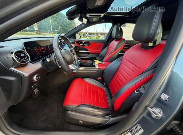 W1KAF4HBXNR019860 2022 MERCEDES-BENZ C Gray Vista interior trasera