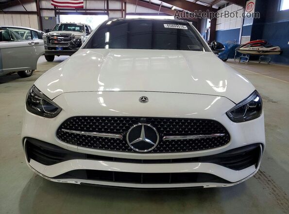 W1KAF4HBXPR071024 2023 MERCEDES-BENZ C White Widok z przodu