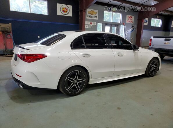 W1KAF4HBXPR071024 2023 MERCEDES-BENZ C White Tył prawy