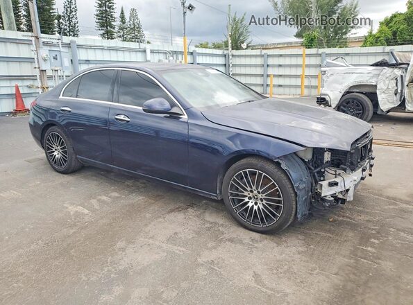 W1KAF4HBXPR097610 2023 MERCEDES-BENZ C Blue Vista del salpicadero