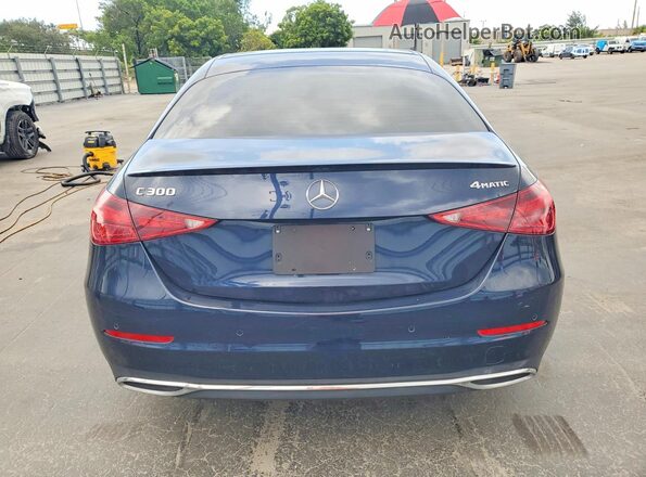 W1KAF4HBXPR097610 2023 MERCEDES-BENZ C Blue Vista interior trasera