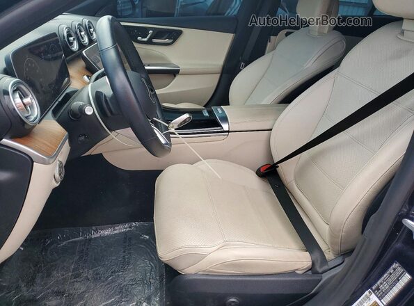 W1KAF4HBXPR097610 2023 MERCEDES-BENZ C Blue Vista de la etiqueta del VIN
