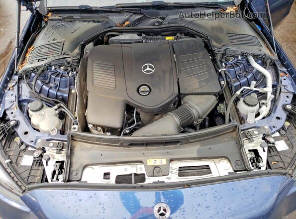 W1KAF4HBXRR205811 2024 MERCEDES-BENZ C Blue Rear interior view