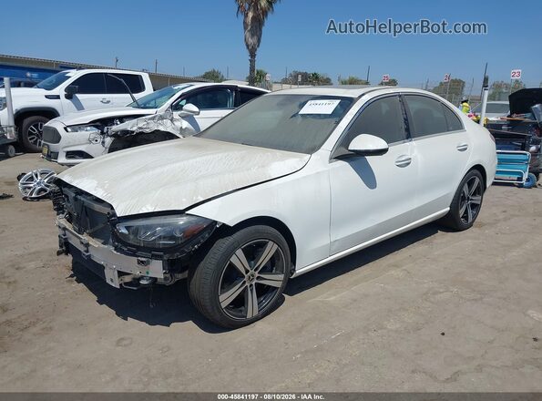 W1KAF4HBXSR258434 2025 MERCEDES-BENZ C-CLASS White Front left