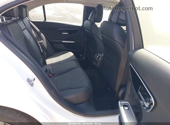 W1KAF4HBXSR258434 2025 MERCEDES-BENZ C-CLASS White VIN sticker view
