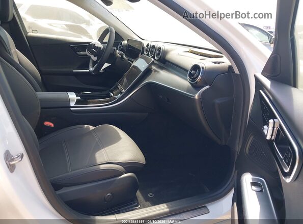 W1KAF4HBXSR258434 2025 MERCEDES-BENZ C-CLASS White Front interior view