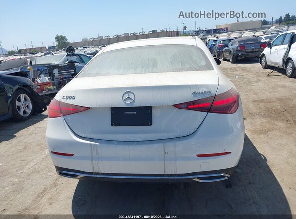W1KAF4HBXSR258434 2025 MERCEDES-BENZ C-CLASS White 