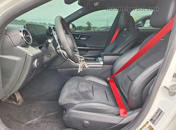 W1KAF8HB2PR100166 2023 MERCEDES-BENZ C White Front interior view