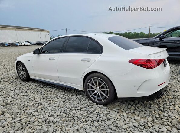 W1KAF8HB2PR100166 2023 MERCEDES-BENZ C White Rear left