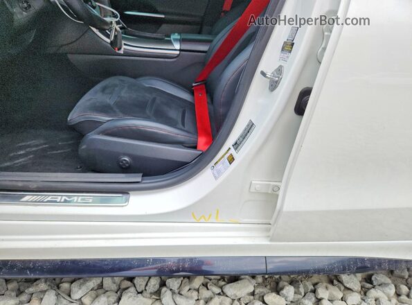 W1KAF8HB2PR100166 2023 MERCEDES-BENZ C White Engine compartment view