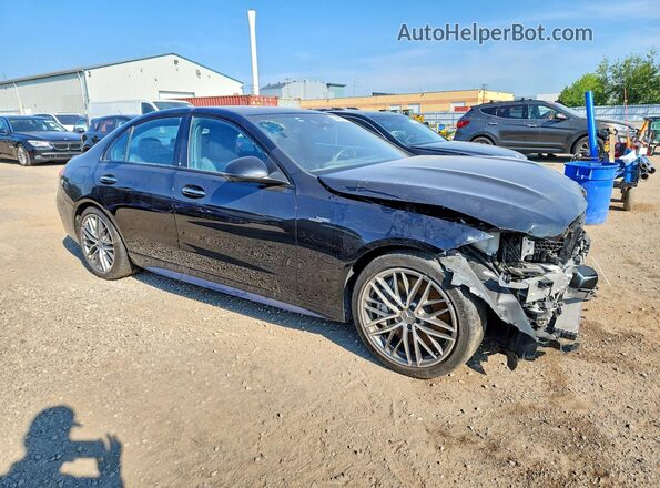 W1KAF8HB4PR124548 2023 MERCEDES-BENZ C Black Передня права чверть