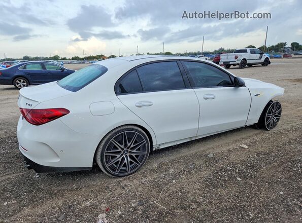 W1KAF8HB4TR305580 2026 MERCEDES-BENZ C White Задня права чверть