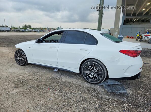 W1KAF8HB4TR305580 2026 MERCEDES-BENZ C White Задня ліва чверть