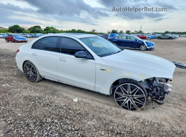 W1KAF8HB4TR305580 2026 MERCEDES-BENZ C White Передня права чверть