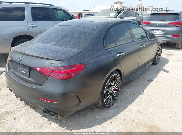 W1KAF8HB6RR236741 2024 MERCEDES-BENZ AMG C 43 Black Հետևի աջ