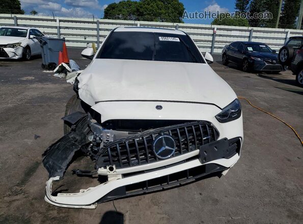 W1KAF8HB7PR091206 2023 MERCEDES-BENZ C White წინა ხედი