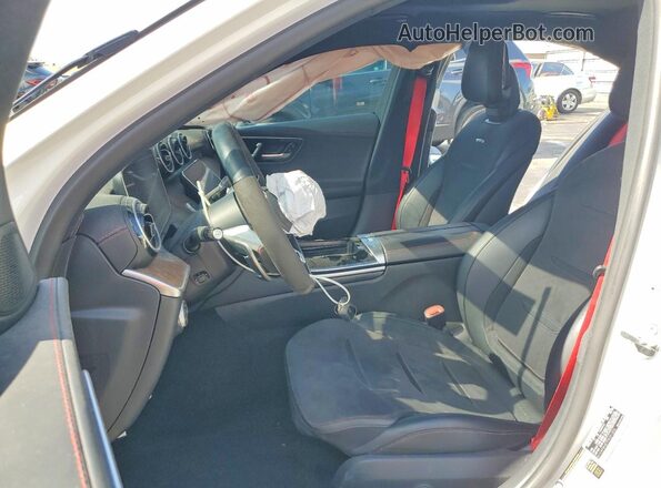 W1KAF8HB7PR091206 2023 MERCEDES-BENZ C White წინა სალონის ხედი