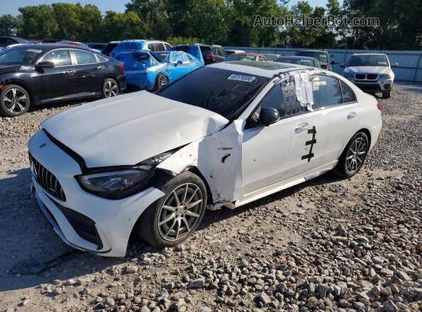 W1KAF8HB7PR101247 2023 MERCEDES-BENZ C White Tył prawy