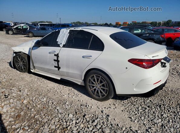 W1KAF8HB7PR101247 2023 MERCEDES-BENZ C White Przód prawy