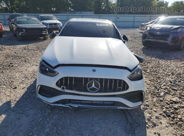 W1KAF8HB7PR101247 2023 MERCEDES-BENZ C White Widok wnętrza 360 stopni