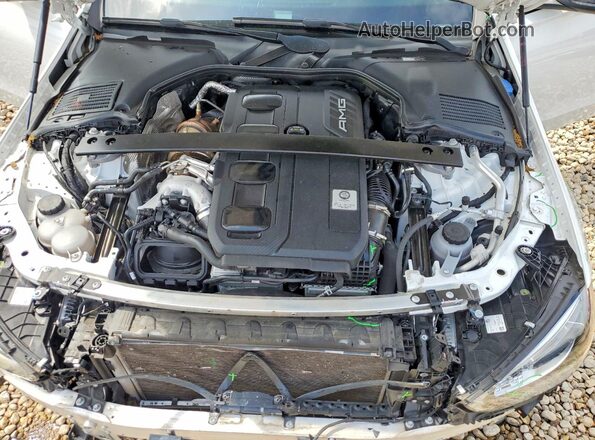 W1KAF8HB9PR107163 2023 MERCEDES-BENZ C White Widok wnętrza z tyłu