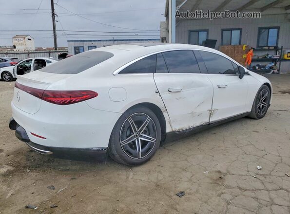 W1KCG2DB0RA047493 2024 MERCEDES-BENZ EQS White Задня права чверть