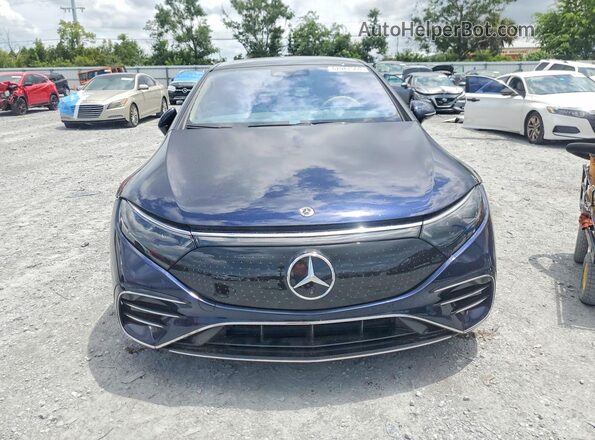 W1KCG2DB7NA009155 2022 MERCEDES-BENZ EQS Синий Вид спереди