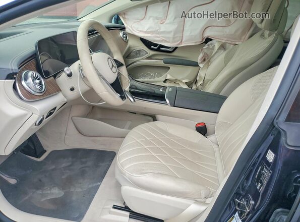 W1KCG2DB7NA009155 2022 MERCEDES-BENZ EQS Синий Вид салона спереди