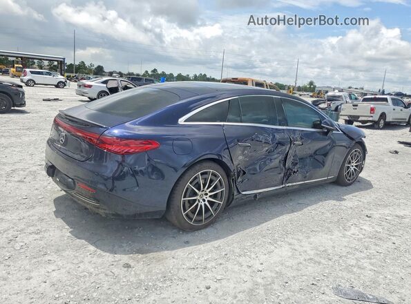 W1KCG2DB7NA009155 2022 MERCEDES-BENZ EQS Синий Задняя правая четверть