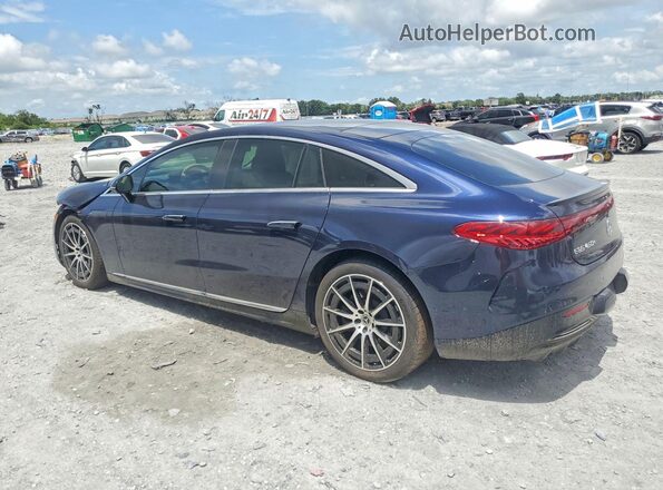 W1KCG2DB7NA009155 2022 MERCEDES-BENZ EQS Синий Задняя левая четверть