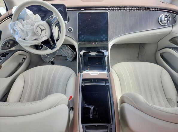 W1KCG2DB9PA032343 2023 MERCEDES-BENZ EQS Черный Вид панели приборов